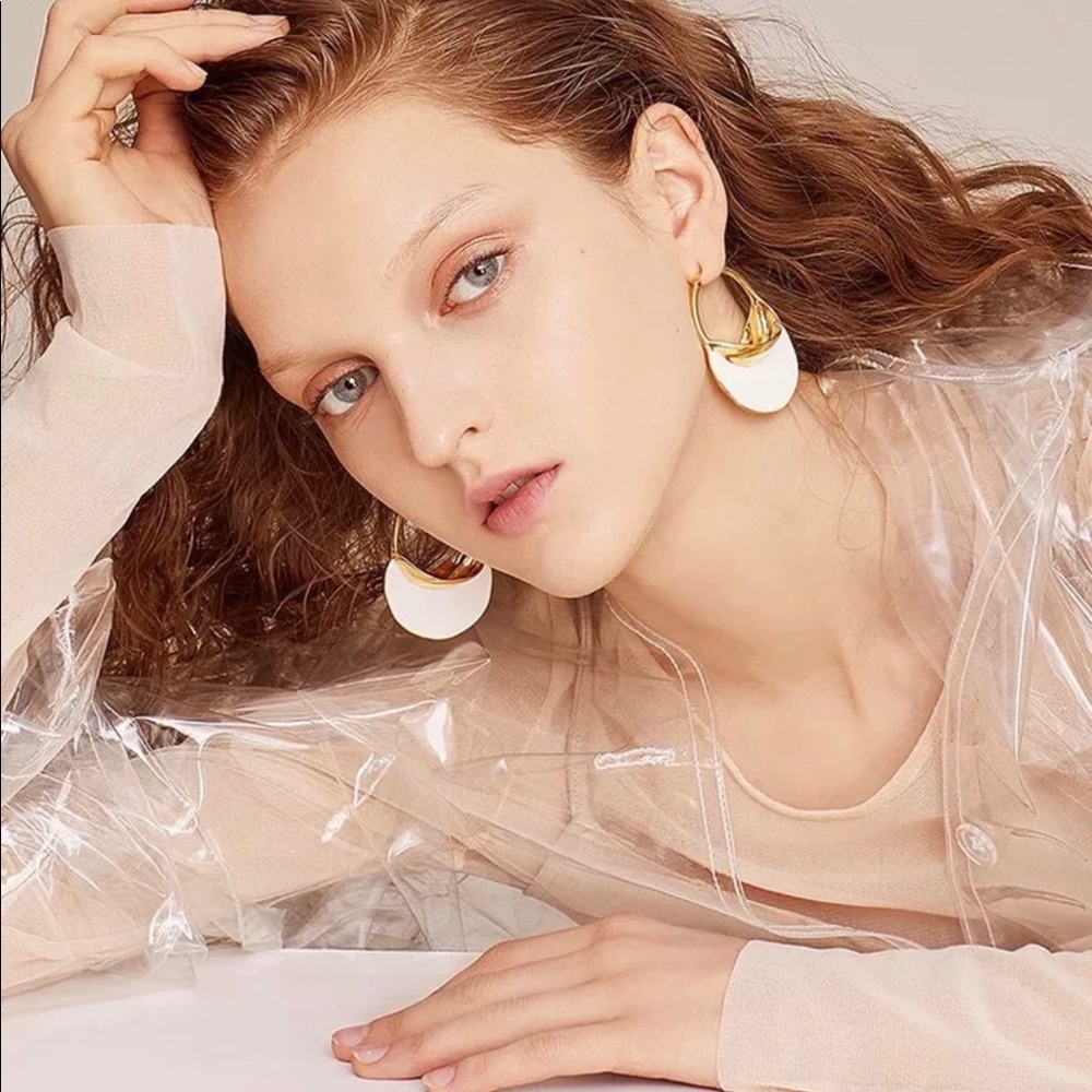 hoops Big earrings